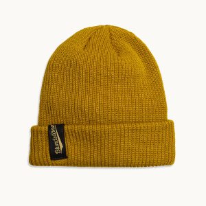 Mustard Wool Blend Beanie
